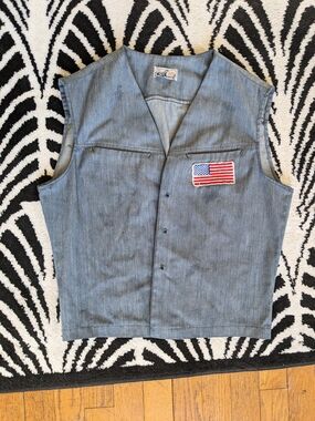 1970s Lee Biker Vest